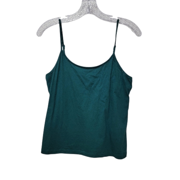 Sundance | Floral Lace Mock Neck Smocked Long Sleeve Blouse Top w/ Cami Green - Picture 4 of 9